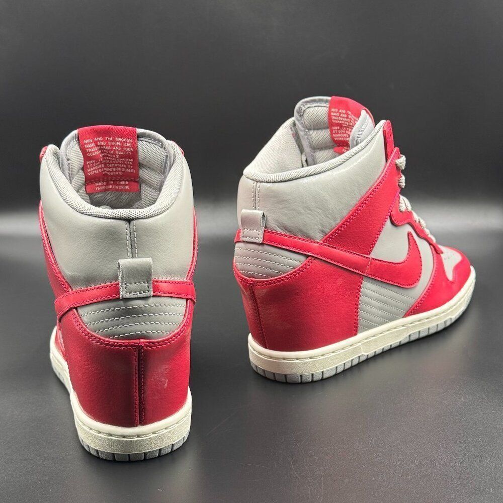 Wmns Nike Dunk Sky High Wedge 'Medium Grey Fuchsia'